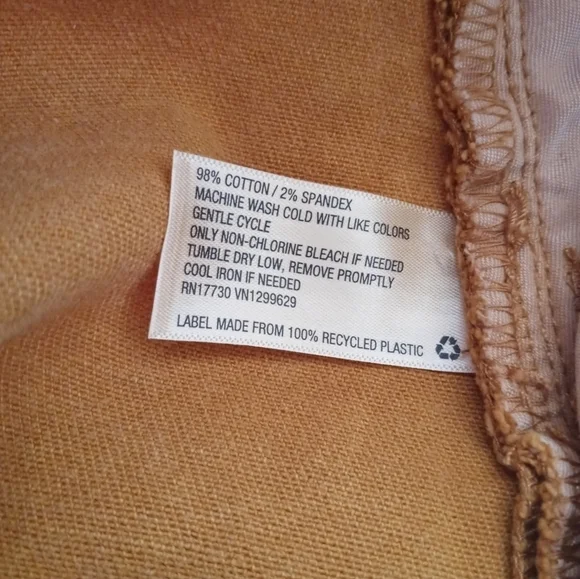 🍊 Ava & Viv Women's Raw Hem Mid Rise Midi Jean Shorts. NWOT Size 16W - Picture 8 of 11